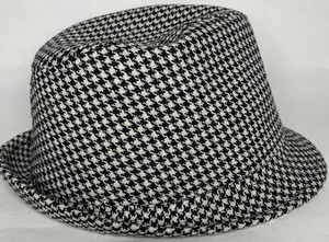 boys black fedora hat