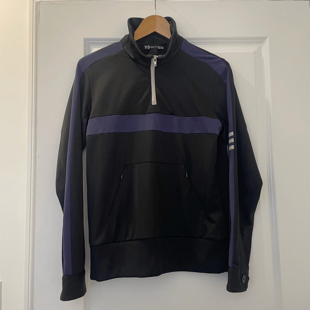 美品　Y-3 FIREBIRD HALF ZIP TRACK JACKET XS Adidas Y-3 FIREBIRD HALF ZIP TRACK JACKET Long Sleeve Top Large | eBay
