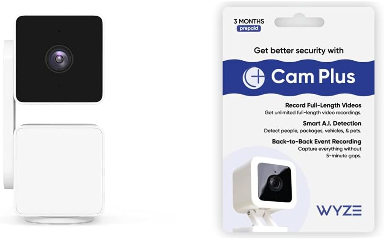 Cam Pan V3 Indoor/Outdoor Ip65-Rated 1080P Pan/Tilt/Zoom Wi-Fi Smart Home Securi