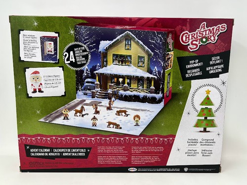 A Christmas Story Calendario de Adviento de Navidad 25 Mini Figuras Piezas 2021 Pop Up - Imagen 2 de 7