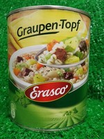 (4,63€/L) Erasco Graupen Topf 800G Dose Graupensuppe Eintopf Fertiggericht