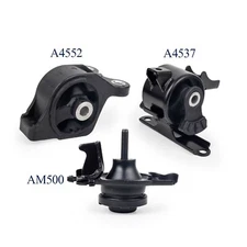 3PC Engine Motor & Auto Transmission Mount fit 2007-2008 Honda Fit l4 1.5L