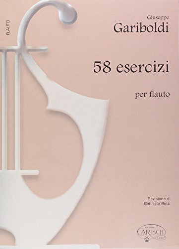 9788882918873 Cinquantotto esercizi per flauto - Giuseppe Gariboldi