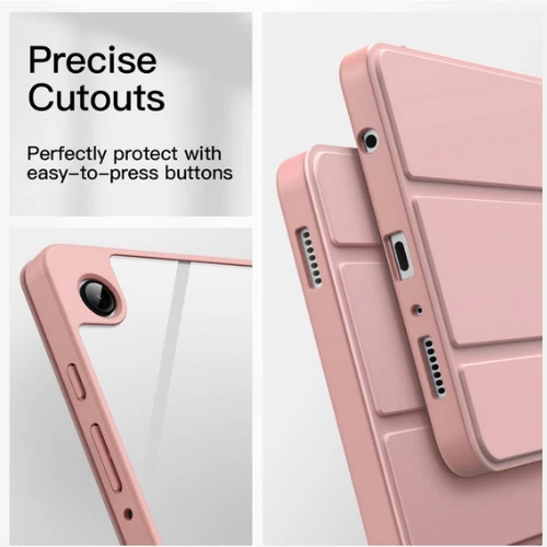 Samsung Galaxy Tab A9 8.7" 2023 Case Clear Hard PC Back Slim Stand Cover - Image 3 of 4