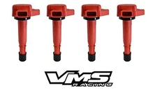 VMS RACING HIGH OUTPUT RED IGNITION COIL FITS 01-05 HONDA CIVIC 1.7 UF400 UF-400