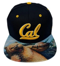 Zephyr NCAA California Golden Bears “Masterpiece” Flat Bill SnapBack Hat NWT