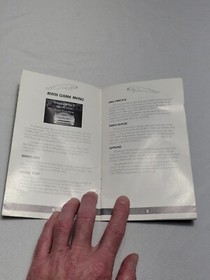 🕹Jaguar XJ220  Sega CD Manual Only N0 GAME