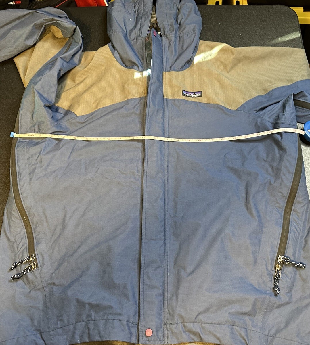 Patagonia Vintage Goretex Jacket #83405 Aquatic Blue Heather