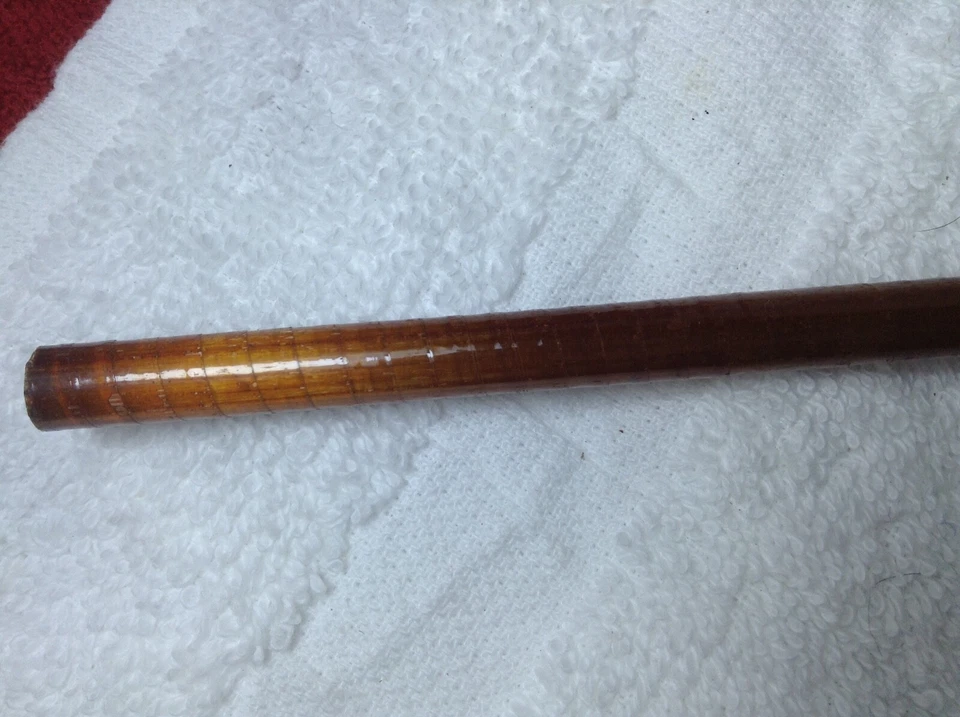 ~ NOS Rainshadow GLASS wood look brown fishing Rod Blank 44" not tapered heavy - Image 2 of 3