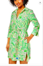 Lilly Pulitzer Pilar Linen XL Mandevilla Baby...