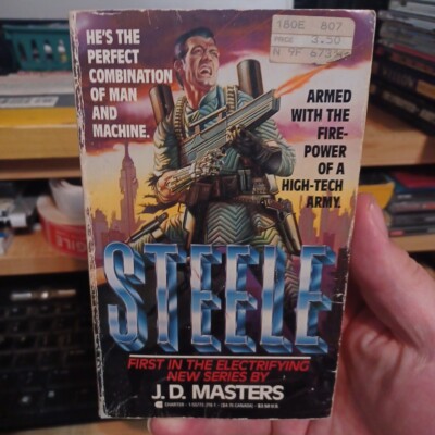 Steele by J. D. Masters #1 In Series (Charter, 1989) First Vintage Pb Sci Fi
