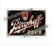 Beer pub bar restaurant metal tin sign drink alcohol rusticbar