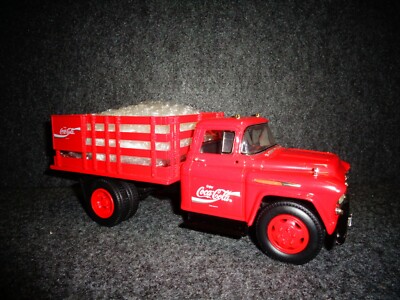 1996 Ertl COCA- COLA 1957 Chevrolet Stake Truck Vending Machines