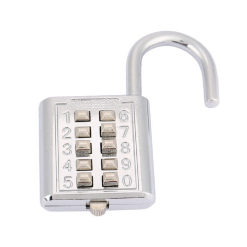 5 Digit Combination Padlock Zinc Alloy Password Lock for Door School Gym Fence - Picture 7 of 7