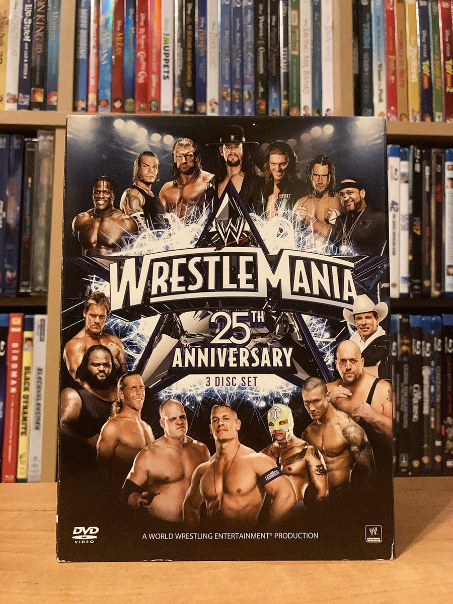 WWE Wrestlemania XXV 25th Anniversary DVD 651191947539| eBay