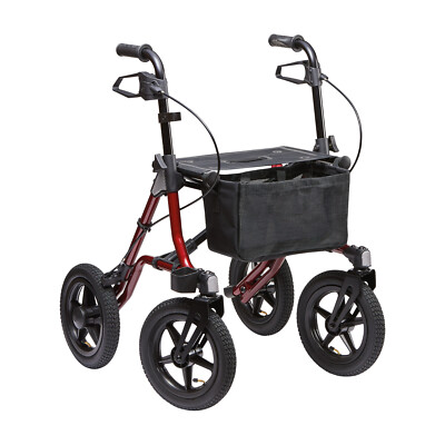 Dietz Taima XC mit Luftbereifung Gelände Rollator 9,1 kg Outdoor Rollator