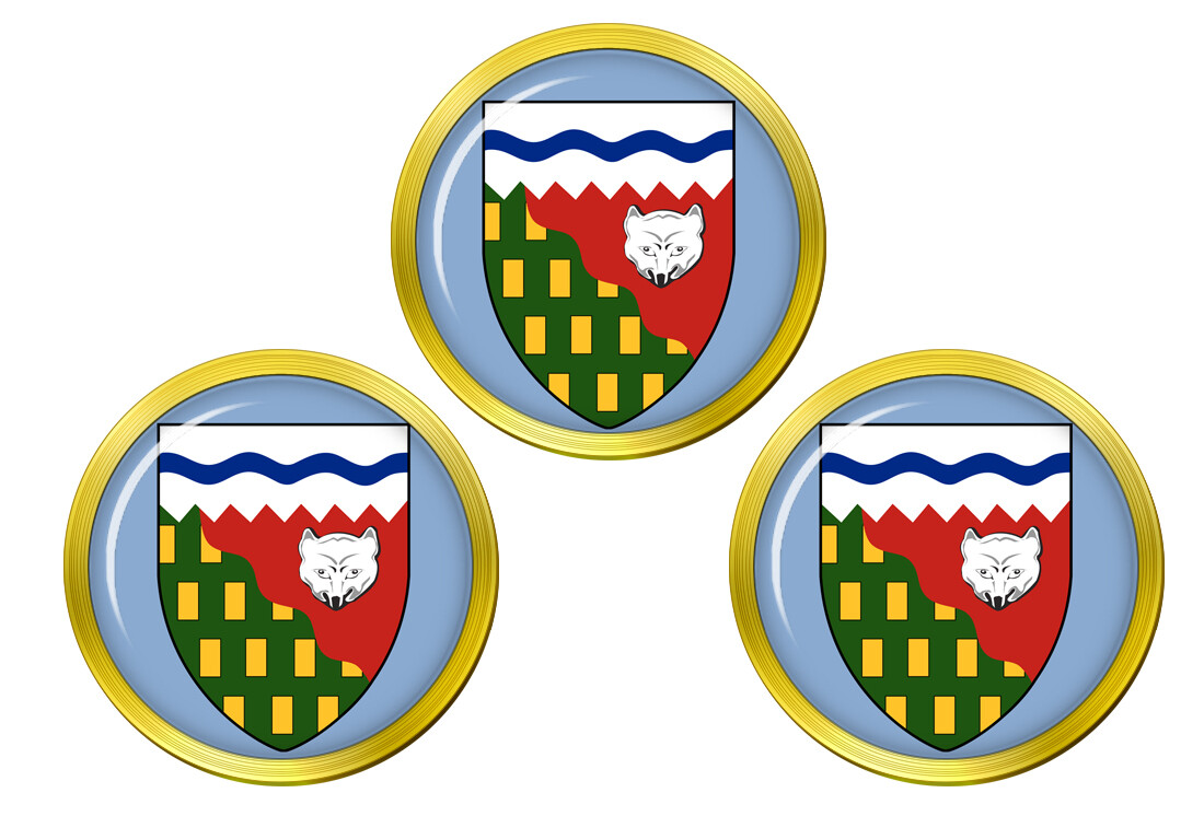 Northwest Territories (Canada) Golf Ball Markers