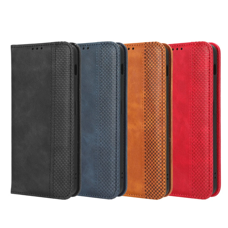 Funda tipo billetera de cuero con ranura para tarjeta con soporte para OnePlus 13R ACE 5 Ultra N30 Foto 2 de 4