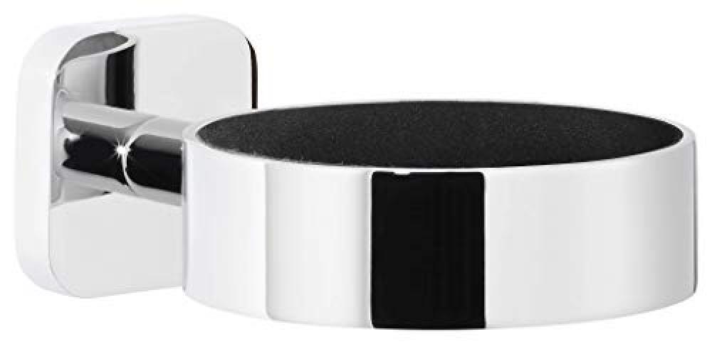 tesa Elegaant Porta Asciugacapelli - Supporto per asciugacapelli da parete in me