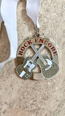 Rock Encore Rock 'N Roll Guitar Marathon Series Running Race Finisher Medal