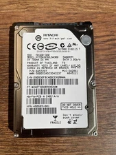 Hitachi Travelstar 320GB Internal 2.5" HDD, 5400RPM (HTS543232L9A300)