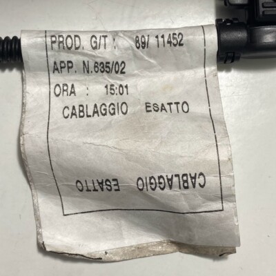 ALFA ROMEO 146 156 GTV Spyder GT 2.0 JTS Injector Engine Wiring 