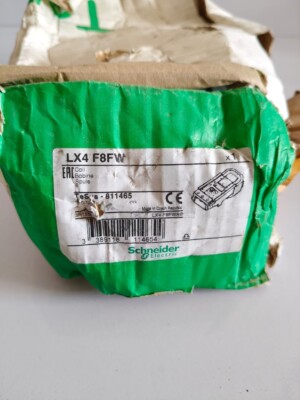 SCHNEIDER ELECTRIC LX4 F8FW COIL 110120V Magnetic Spare New One Side Damaged