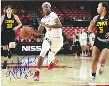 KAILA CHARLES Signed 8 x 10 Photo Seattle STORM WNBA Basketball MARYLAND