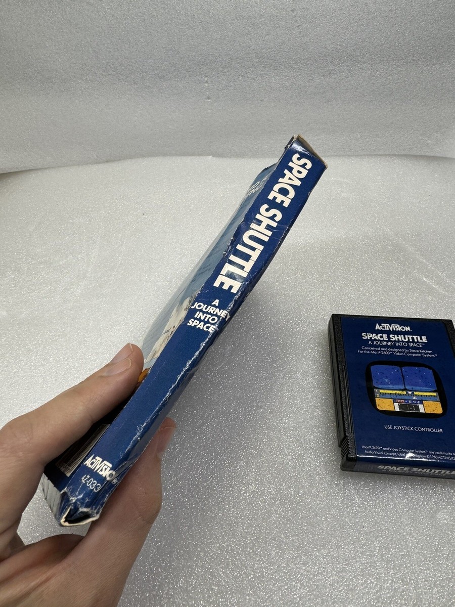 fake turner tobacco Space Shuttle: A Journey Into Space (Atari 2600, 1983) by Activision W/Box