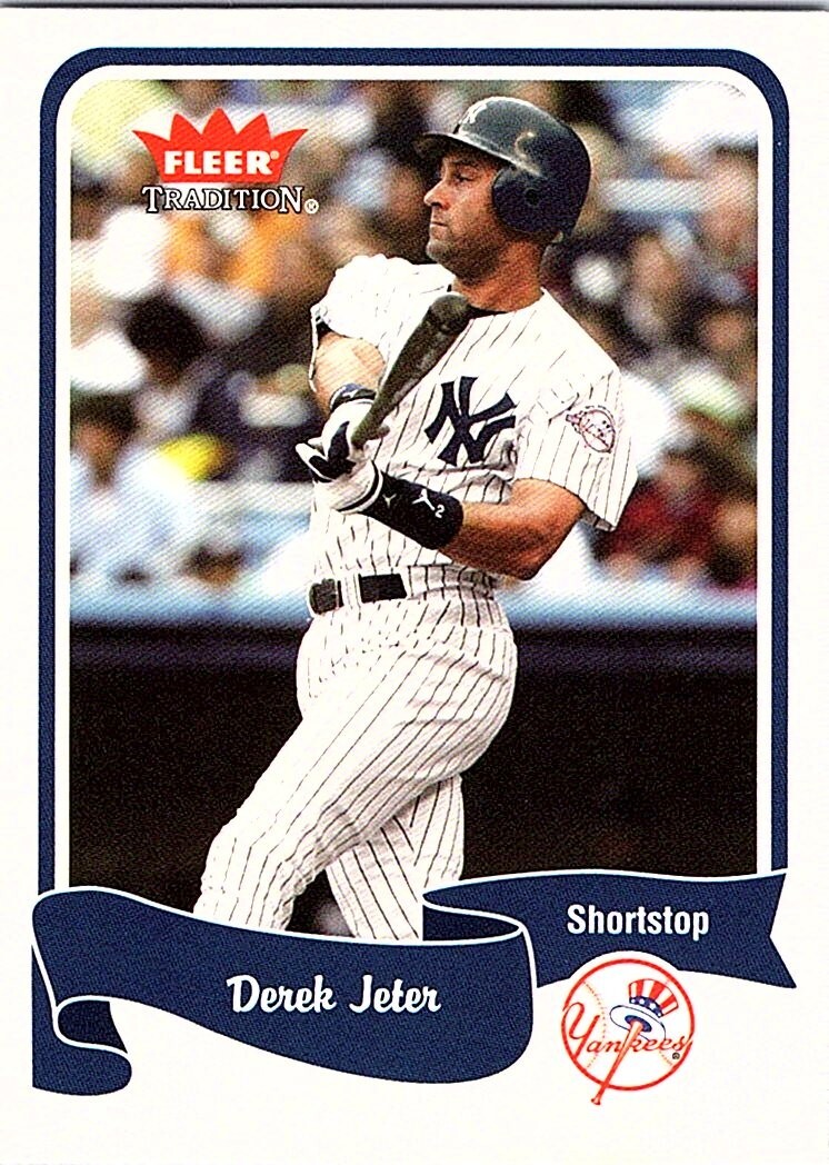 2004 Fleer Tradition Derek Jeter HOF New York Yankees  #259 NM-MINT