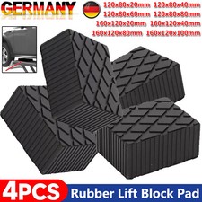 Gummiklotz Gummiklötze Gummiauflage Gummiteller Gummiblöcke für Hebebühne 4 Stk.