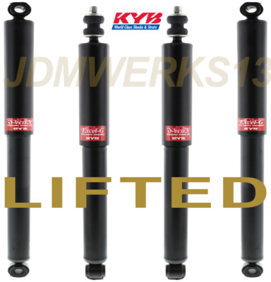KYB 4 Performance SHOCKS 2 -3 inches Lifted ISUZU TROOPER 92-02