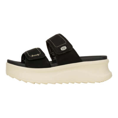 HEYDUDE Delay Slide Classic   Womens Comfortable Slip on Sandals
