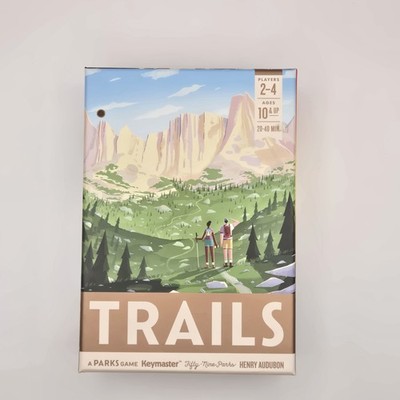 Trails Board Game National Parks Keymaster Family Game Excellent Condition