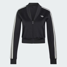 adidas Originals VNeck Superstar Track Top Women Lifestyle Jacket AsiaFit KV1181