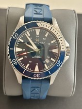 Hamilton H823450 Orologio Uomo Khaki Scuba Automatico Blu Navy