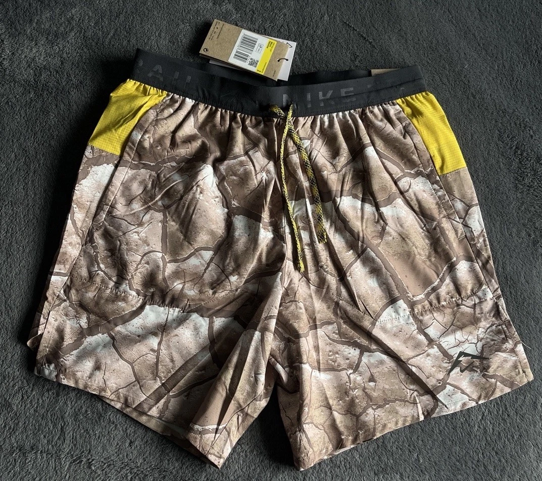 Nike Trail Dri-Fit Stride 7" Running Shorts Lined Mens Size Small FB7530-247