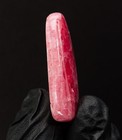 Rhodochrosite Stalactite Polished Cabachon Slice Pink Argentina 39mm 19g C0852 — photo 4