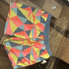 Mad Engine Swim Trunks Mens X-LRG Multicolor ...