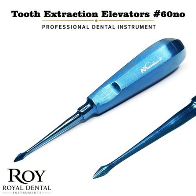 Dental Spade Concave Luxating Root Tip Elevator #60 Tooth Extraction Instruments