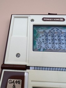 Vintage 1983 Nintendo Game & Watch Donkey Kong II 2 JR-55 Crystal Screen
