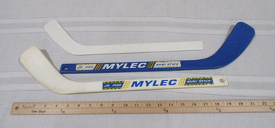 Lot of 3 Mylec Mini Stick Jr. Pro Hockey 19'' Blue/White Made in USA