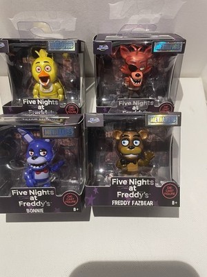 Five Nights At Freddy's Collectible Figures Set of 4 Jada Brand New
