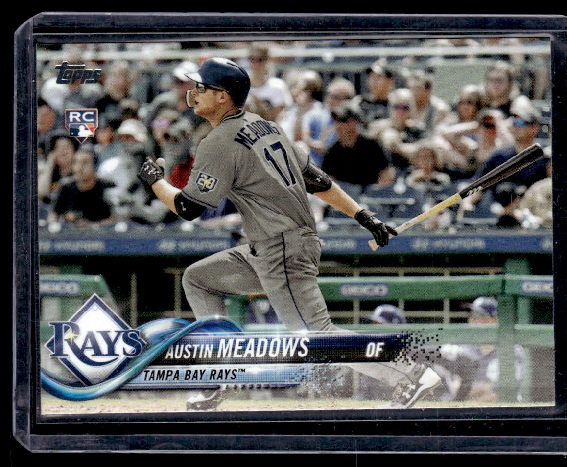 AUSTIN MEADOWS 2018 TOPPS UPDATE RC TAMPA BAY RAYS #US34