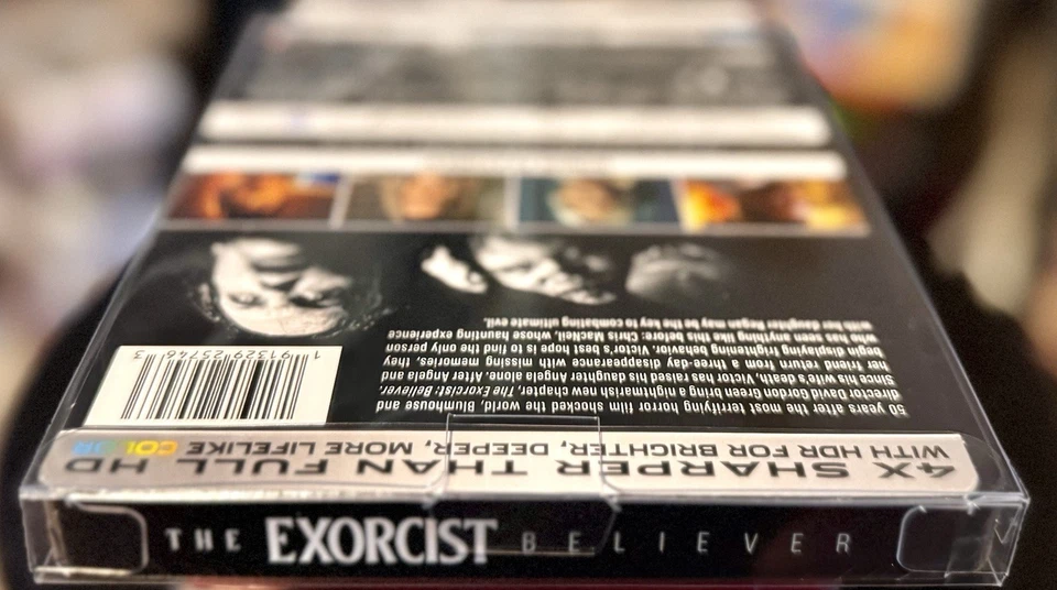 THE EXORCIST: BELIEVER Limited Ed. STEELBOOK 4K BR Digital w/PROTECTOR New Mint - Image 3 of 4