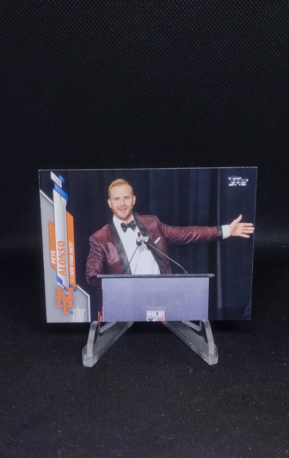 2020 Topps Update SP Photo Variation Pete Alonso (Award Speech) #U-187