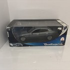 Hot Wheels Maserati Quattroporte 1:18 Scale Model  Car Metal Gray Die-Cast USED