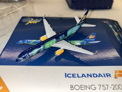 Gemini Jets Icelandair B 757-256WL 1:400 GJICE1544 Hekla Aurora TF