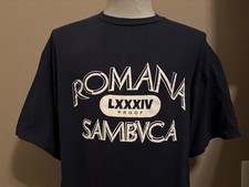 Vintage 90  s Romana Sambvca Proof Liquor Alcohol T-shirt XXL