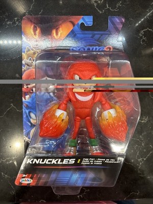 SONIC THE HEDGEHOG 3 MOVIE KNUCKLES with FIRE FIST 5'' Figure